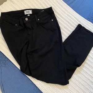 Paige Verdugo Ankle Jeans - Black - Size 28